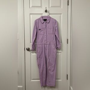 WILDFANG The Essential long sleeve coverall - Lavender XS
